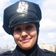New York City Police Officer Aml Elsokary wearing her hijab while on duty
Twitter screenshot